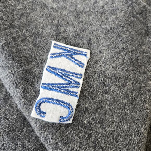 J. Crew Oversized Cashmere Wrap with KMC Monogram - Picture 5 of 8